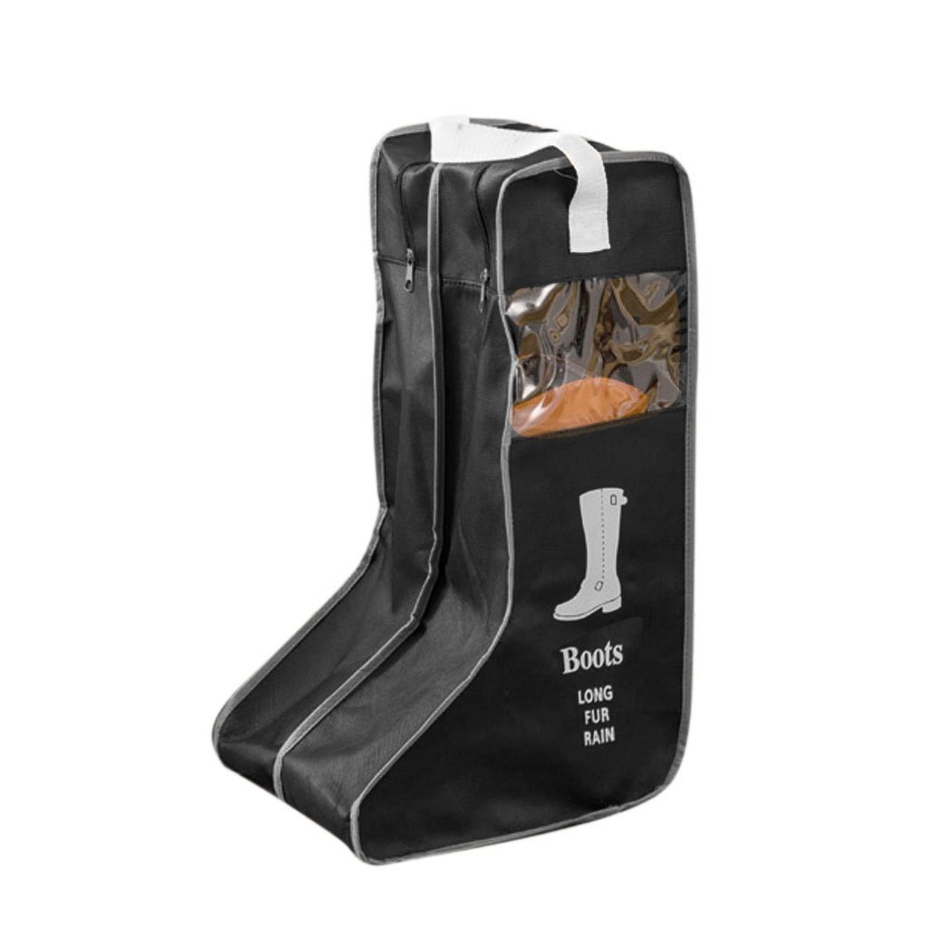 Portable Folding Riding Boot Bag Wellies Fashion Knee High Boot Shoes Carrying Bag with Handle Traveling Wardrobe Shoes Orgainzer