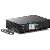 Eversolo T8 Music Streamer Transport with Remote | Dual Femtosecond Clocks, Fully Electrical Isolation Output &amp; Stream Tidal, Qobuz and More | IIS, Coaxial, AES/EBU, USB Audio, and Optical Output