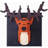 BDYDT Wall Art Deer Building Blocks Set for Adults Who Love Creative Hobbies, 1651 Pieces, Toys Gifts for Kids and Adults Ages 14+