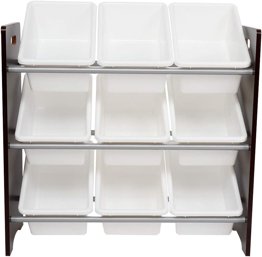 storage bin shelves kids