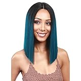 BOBBI BOSS LACE FRONT PREMIUM SYNTHETIC WIG-MLF136 YARA #TT1B/GREEN
