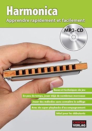 Download Harmonica - Apprendre rapidement et facilement + MP3-CD PDF