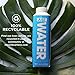JUST Water Citrus Variety Pack (Lemon and Tangerine), Infused Spring Water - Sustainable Boxed Bottled Water - Low Calorie Beverage with No Artificial Flavors, 8.0 Alkaline pH - 16.9 oz (Pack of 12)