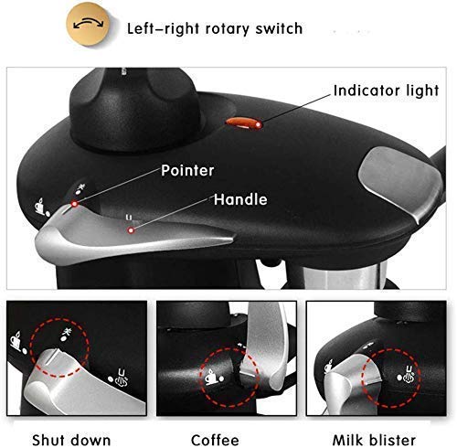 Kaffeemaschinen Kaffeemaschine, EsPress-Maschine, halbautomatischer Kleiner Dampf Alle kommerziellen Die Kapsel… – Bild 6