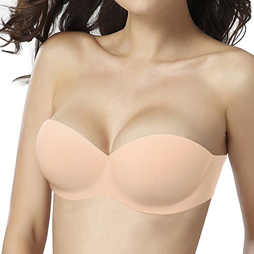 Strapless Backless Sticky bra for Women Push up Self-Adhesive Bras【NEW 2019 VERSION】