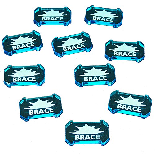 SW: Armada, Brace Defense Tokens, Fluorescent Blue (10)