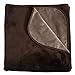 Mambe Silky Waterproof Throw for Protecting Furniture Bed Couch from Stains Caused by Dogs, Cats, Incontinence. Soft, Washable, Reversible (Size Small 2Pack 30x35 inches, Color Chocolate/Cappuccino)