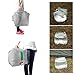 5 Gallon Collapsible Water Container by SUNDERPOWER, Portable WaterStorage Carrier Bag, Emergency Water Storage Carrier Jug for Outdoors Hiking Backpack & Survival Kit