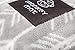 Monkey Mat - Plush Mat | Lightweight Luxuriously Soft Waterproof Picnic Travel Blanket with Corner Weights - 5' x 5' (Gray Arrows)