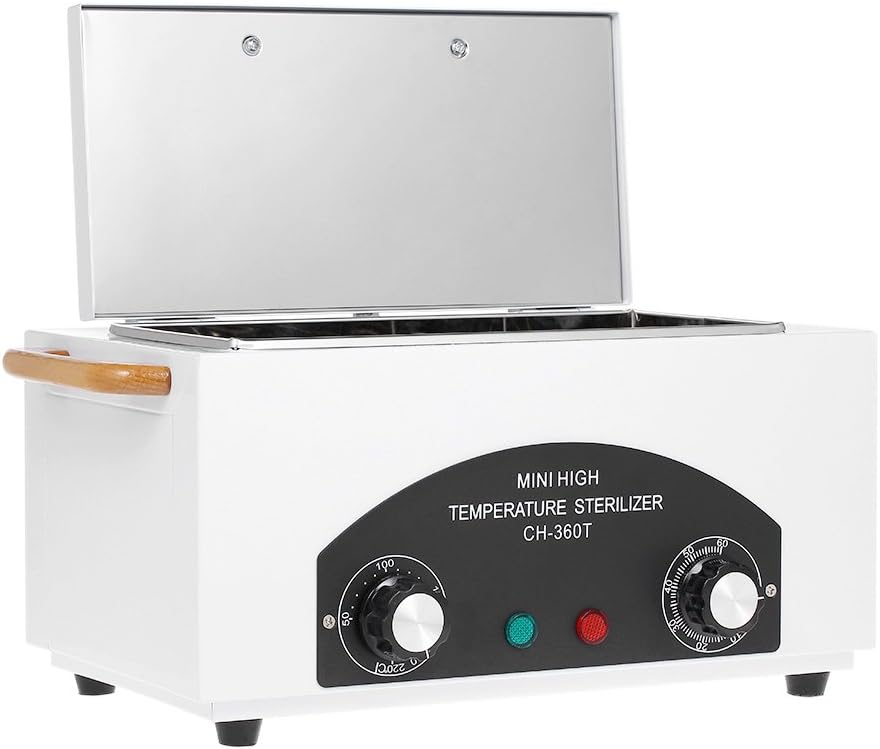 Metal Tool Cleaner, 300W 1.5L with Timer Heat Cleaning for Box Manicure Pedicure SPA Salon Barber Equipment for Sundry Beauty Hair Nail Metal Tools with Handle: Arts, Crafts & Sewing