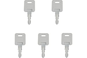 EISENS 5 G391 Keys RV Motorhome Trailer Camper RV Standard Baggage Door Lock Replacement Global Link, Fastec, Bauer, Compatible with Lippert Components, Montana