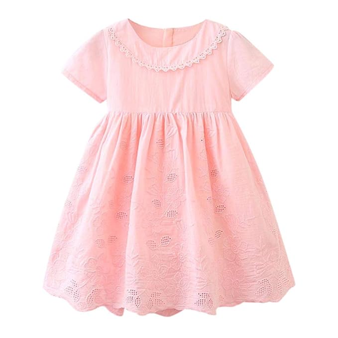 little girls white sundress
