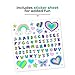 Milliard Doll Bike Seat and Helmet for 18 inch American Girl Dolls with Sticker Pack (Universal Fit on Bikes and Scooters)