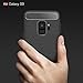 for Samsung Galaxy S9 Case (NOT Plus), Marval.P Rugged Armor Skin Fit Case, Ultra Slim Brushed Air Bumper Soft TPU Protective Defender Shell Holder Cover, Flexible and Durable Shock Absorption