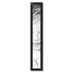 ArtToFrames 5x37 Inch Black Picture Frame, This