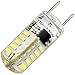 G8 LED Bulb Dimmable Kakanuo 2 Watt Daylight White 6000K G8 Bi-Pin Base AC 110-130V 40X3014SMD for Under Counter Kitchen Lighting (Pack of 4)
