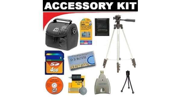 DB Roth Pro Deluxe - Kit de Accesorios para cámaras Digitales SLR ...