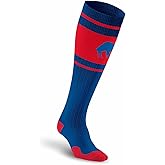 For Bare Feet NFL Classic BUFFALO BILLS Marathon Compression Sock Team Color Large/Extra Large