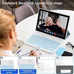 Tablet with Keyboard, 10.1 inch Android 11 Tablet