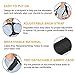 Back Posture Corrector for Women and Men, Adjustable Posture Support Clavicle Brace Trainer Upper Back Straightener with Two Pads for Hunchback, Slouching, Rounded Shoulder, Neck Pain Relief Black