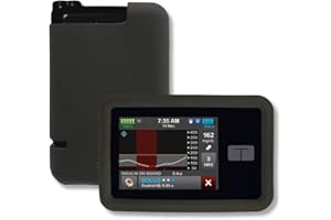 SUGAR MEDICAL Tandem t:Slim Gel Skin- Remove Cartridge with Cover on. Soft Silicone fits t:Slim X2™ Insulin Pump with Raised, Beveled Edge to Protect Against Scratches and Drops (t:Slim X2 Black)