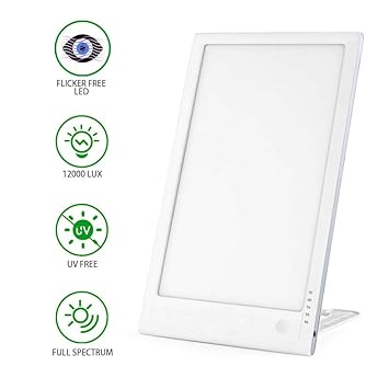  Therapy Light12000 Lux Full Spectrum Light