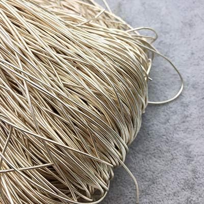 Laliva Accessories - M190,Jewelry Accessories,Accessories Parts,Embroidery Badge mat,Copper Wire,Handmade,Jewelry Materials,About 12g/600cm - (Color: M19009)