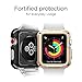 Spigen Tough Armor Designed for Apple Watch Case for 42mm Series 3 / Series 2 / Series 1 and Built in Screen Protector - Champagne Gold