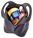 Insulated Neoprene Lunch Bag for Men, Women and Kids | Extra Large to Hold More, Highest Quality Construction, Most Insulating {5mm} Reusable Lunch Box Tote | Unisex Design [Black] by Sweet Concepts