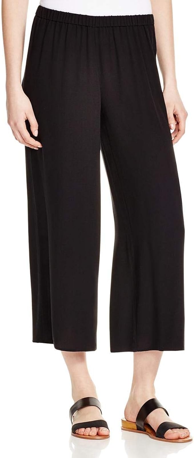 Women's XL Eileen Fisher Black Silk 