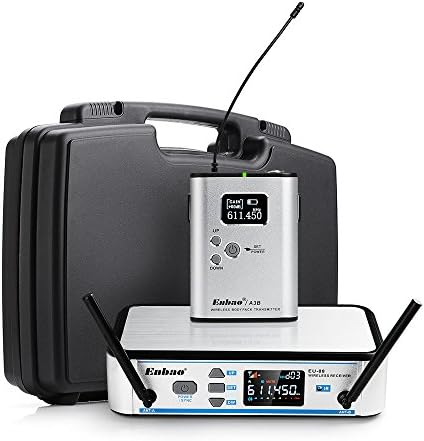 Enbao Portable EU88 UHF One Channel Wireless Microphone System Instrument/Guitar System