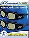 Samsung 2 Pack Compatible eDimensional Rechargeable 3D Glasses for 2011-15 Bluetooth 3D TV’sthumb 2