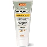 Guam Anti-Cellulite Cream for Belly – Hot Skin Tightening Stomach Cream with Black Tourmaline – Natural Cellulite & Tummy Firming Treatment (150 ML)