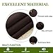 NICETOWN Drapes for Sliding Glass Door - Thermal Insulated Door Blinds, Patio Door Curtains, Vertical Blinds for Window (Toffee Brown, 100 inches x 84 inches)