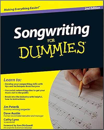 Songwriting For Dummies, by Jim Peterik Songwriting For Dummies, by Jim Peterik