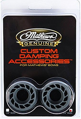 Mathews Genuine 3/4in Damper Body Pkg -Dk Grey