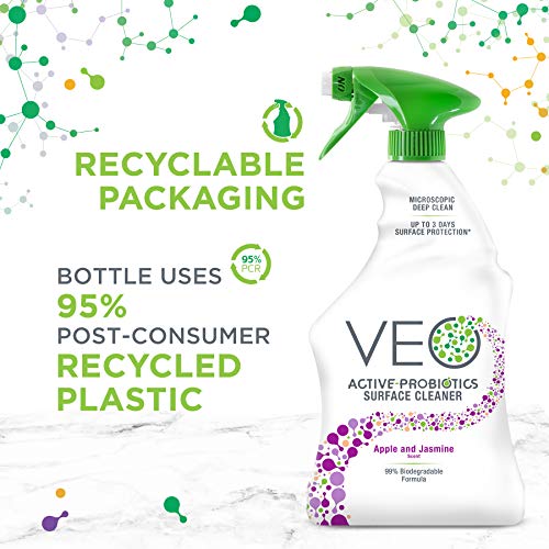 VEO Active-Probiotics All Purpose Cleaner Spray 22 Oz, Citrus Blossom Scent, MultiSurface Cleaner, Multipurpose Cleaner - Thumbnail 6