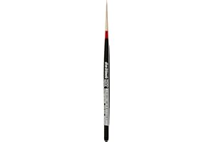 DA VINCI BRUSHES da Vinci Watercolor Micro Nova Watercolor Brush, Black