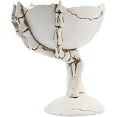 TOYANDONA Halloween Skeleton Candy Bowls Halloween Skull Bowl Resin Skeleton Hand Candy Dish- Bowl Holder Home Bar Desktop Decoration Figurine Tray