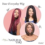 Outre Natural Yaki Series Lace Front Wig - Natural Yaki 24