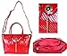 Rimen & Co. Shiny Patent PU Leather Floral Print Tote Womens Purse Handbag LP-2508 LP-2528 LP-2526