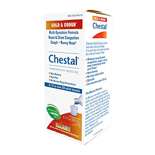 Boiron Chestal Adult Cold and Cough Syrup, 6.7 Fluid Ounce Buy Online