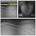 Eyeglass Chain - Kalevel Stainless Steel Sunglass Strap Eyeglass Strap Holder (Silver)