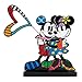 Enesco Disney by Britto Mickey and Minnie Plaqurine Figurine, 9-Inch