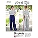 Simplicity Women's Shirts and Wide Leg Pants Sewing Patterns by Mimi G Style, Sizes 6-14