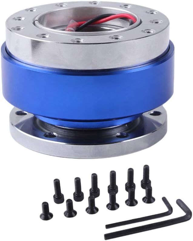 BESPORTBLE Steering Wheel Quick Release Hub Adapter with