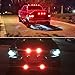 YINTATECH 10pcs Eagle Eye Led 18mm 9W Red Day Running Light Backup Reverse Turn Signal Light Motorcycle Light Clearance Marker Lights