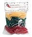 Red, Green, and Yellow Chili Pepper Christmas Light Covers Set of 35 - Fit Over Mini Christmas Lights - Great for International Use
