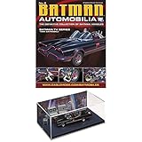 Batman TV Series 1966 Batmobile with Collector Magazine Automobilia 1:43 Scale