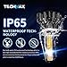TECHMAX 880 LED Headlight Bulbs,Cree Chips 12000Lm 6500K Xenon White Extremely Bright 885 893 899 Conversion Kit of 2